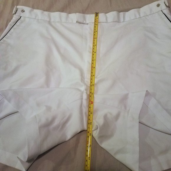POLO RALPH LAUREN WHITE TENNIS SHORTS Size 40 - Picture 9 of 14